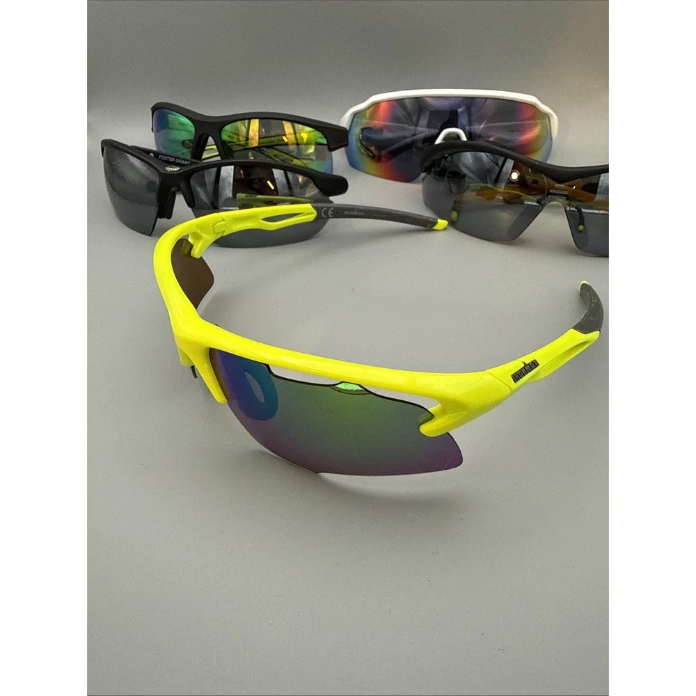 Lot of 5 Authentic Ironman Wrap Cycling/ Fishing/ Sports Sunglasses - Polarized